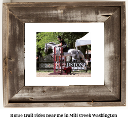 horse trail rides near me in Mill Creek, Washington